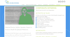 Desktop Screenshot of doctormarkrowe.com