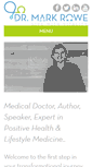 Mobile Screenshot of doctormarkrowe.com